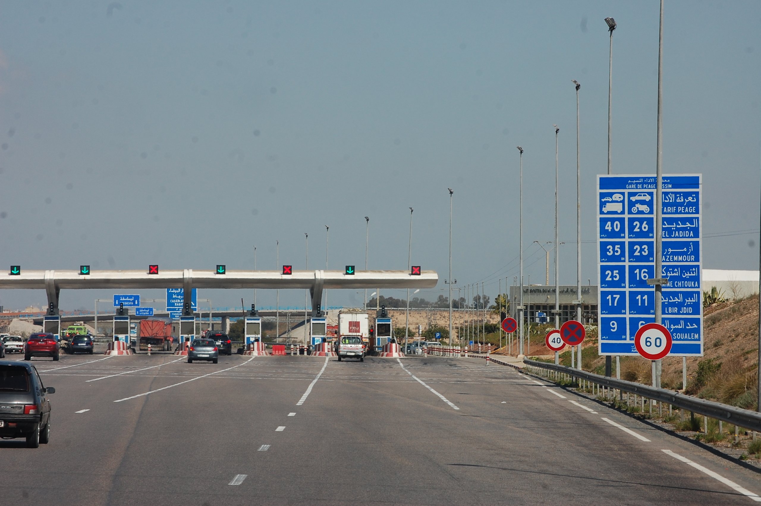 Toll road heaven to Kenitra - Our Tour Motorhome Blog