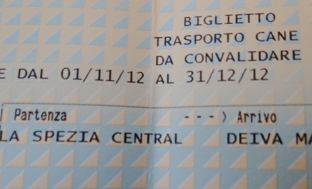 Transporto Cane = Charlie's ticket!