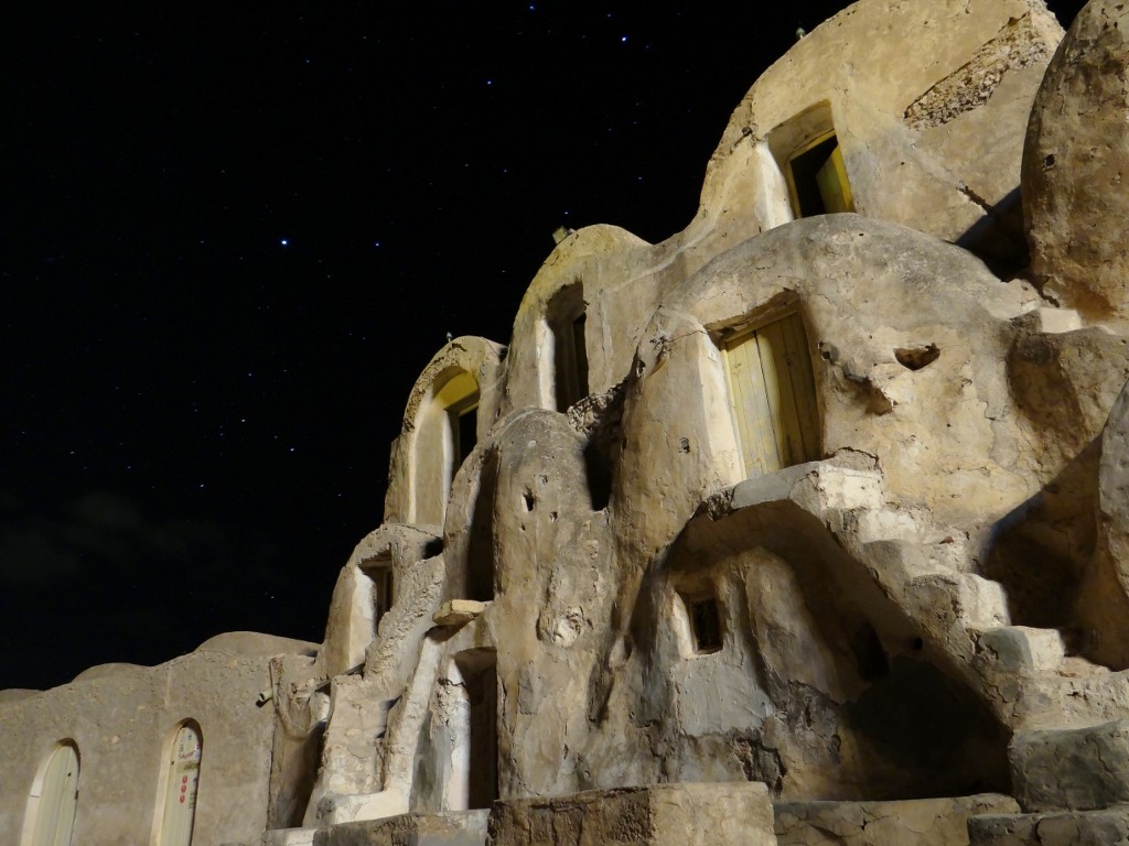 To have the Ksar to ourselves at night was amazing - if a little scarey!