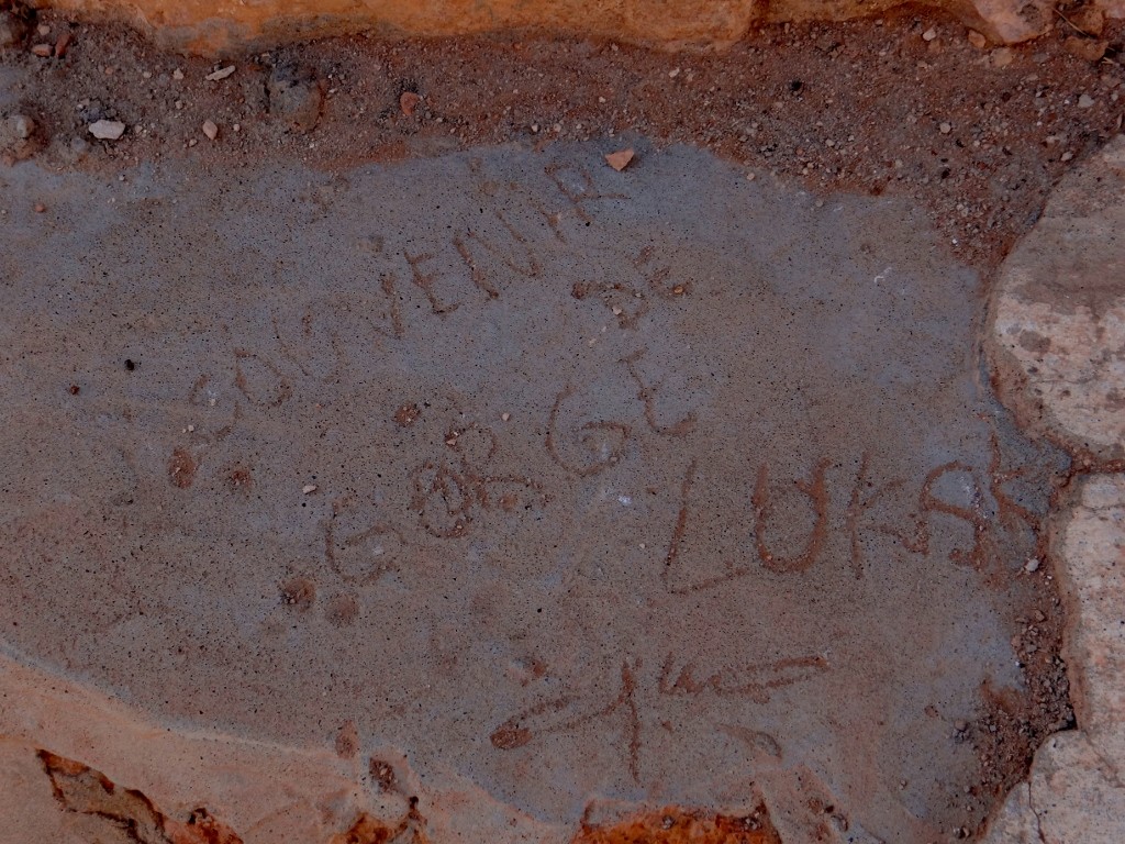 George Lucas supposedly stopped here and signed this - but I suspect he might have spelt his own name right!