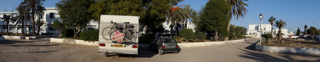 Dave in situ at the Youth Hostel in Sfax