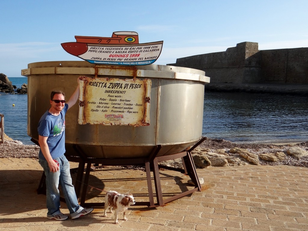 We think this place may be in the Guinness book of records for the largest fish soup in 1998!