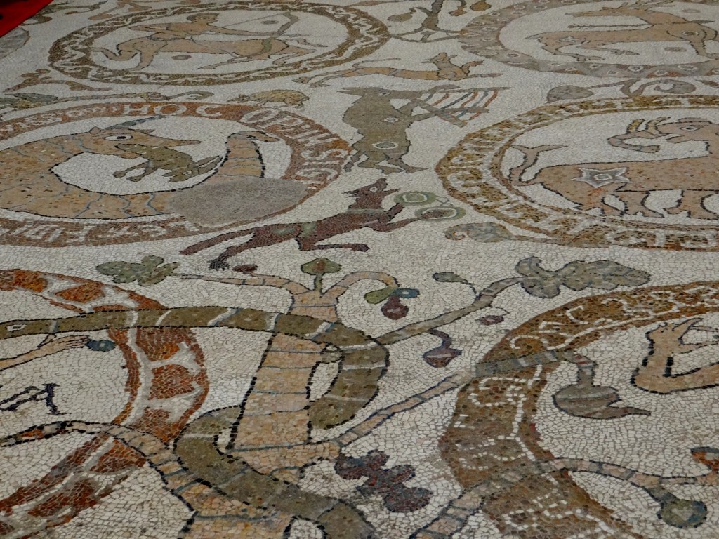 Just a tiny tiny part of the mosaic on the cathedral floor