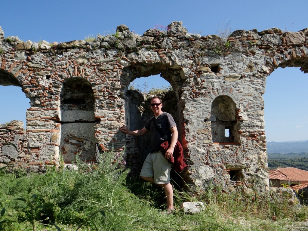 Jay checks out an ancient loo - laws stated that your sewage pipe mustn't touch your neighbours property!