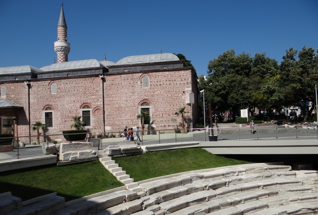 Mosque and ancient stadium