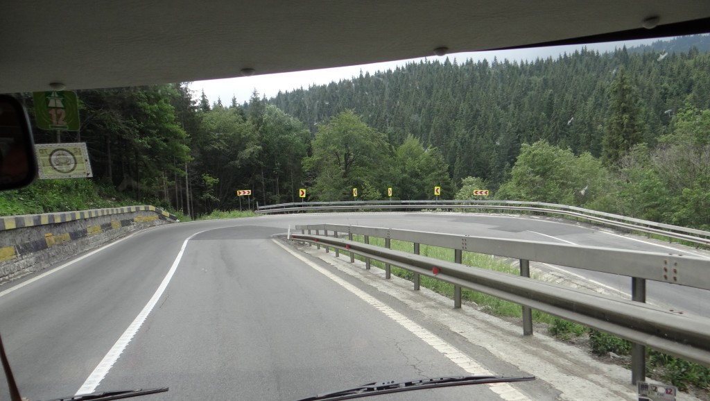 Austrian-quality roads do exist in Romania.
