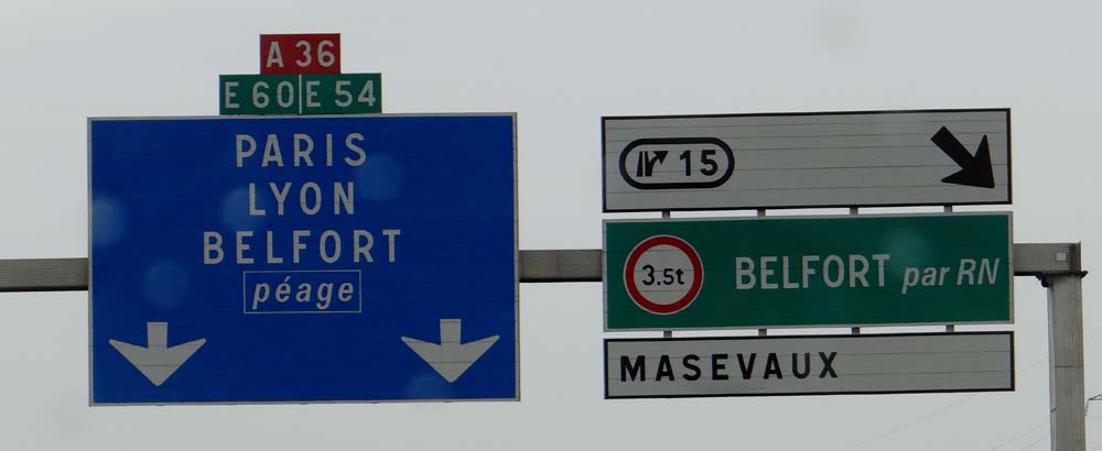 France Motorway Autoroute Sign