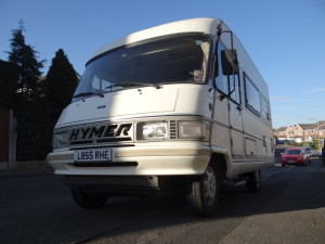The Hymer B544 Motorhome formerly known as Dave