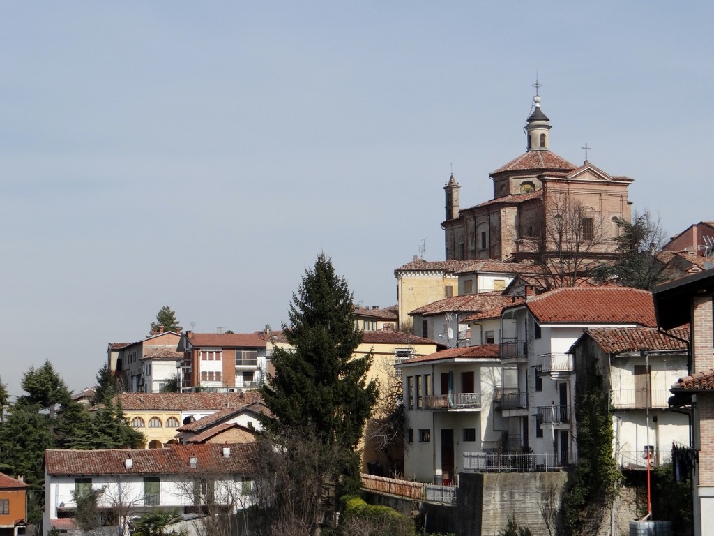 Novello - each hill top town falling down the hill side from the church or Castello perched on top
