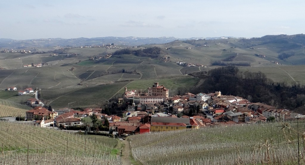 Barolo from above, a much prettier view
