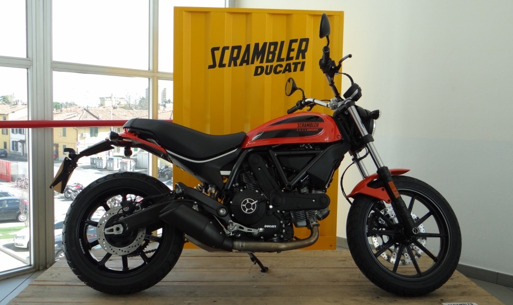 Ducati's best seller in Italy - the lower-end Scrambler. The cheapest one will cost you about £6500 new. Their most expensive 2016 bike, the Panigale R, comes in at just over £29000...