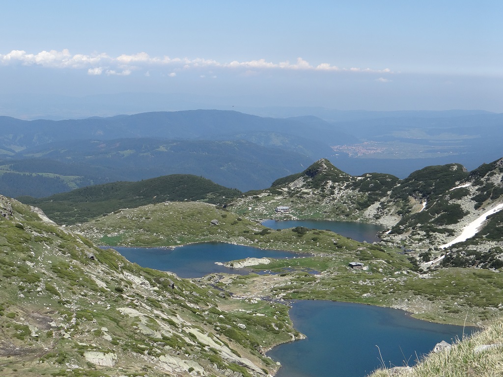 Three of the 7 Rila Lakes, Bulgaria