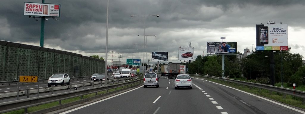 Motorway out of Bratislava
