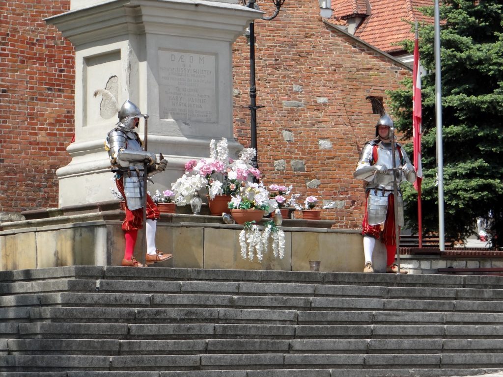 Guards on duty Sandomierz, Poland