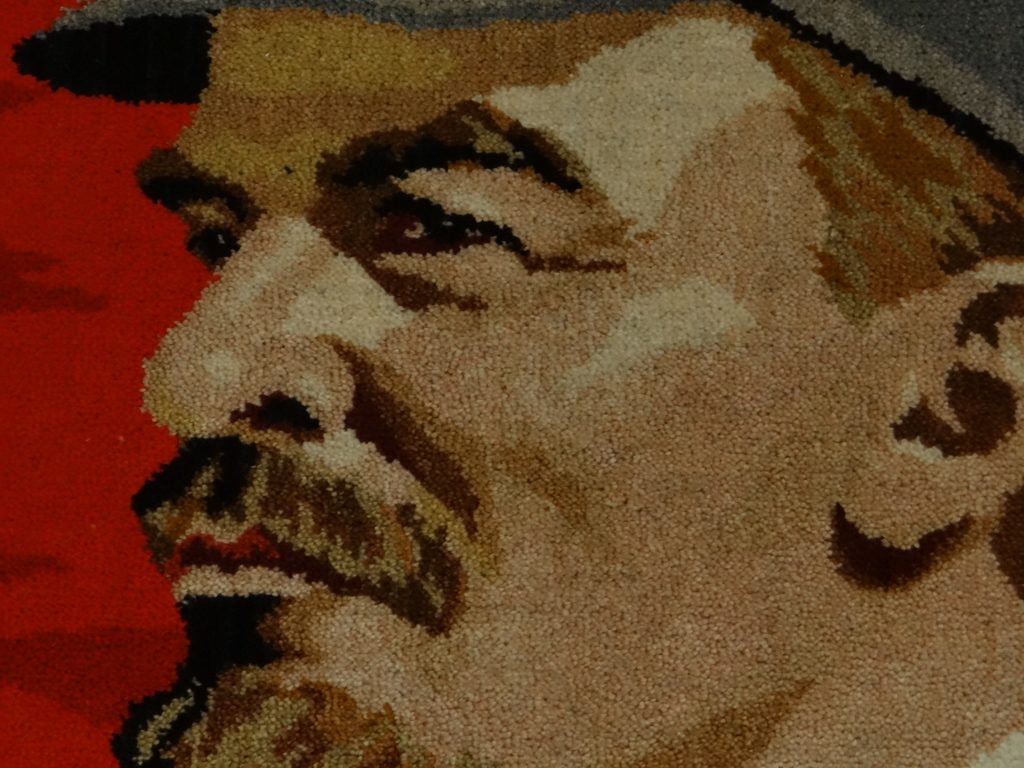 Lenin carpet anyone? Personality cult? What personality cult?