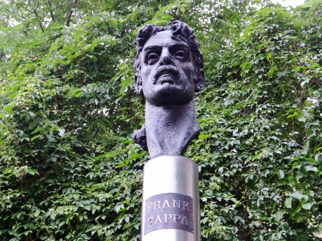 Frank Zappa Statue Vilnius