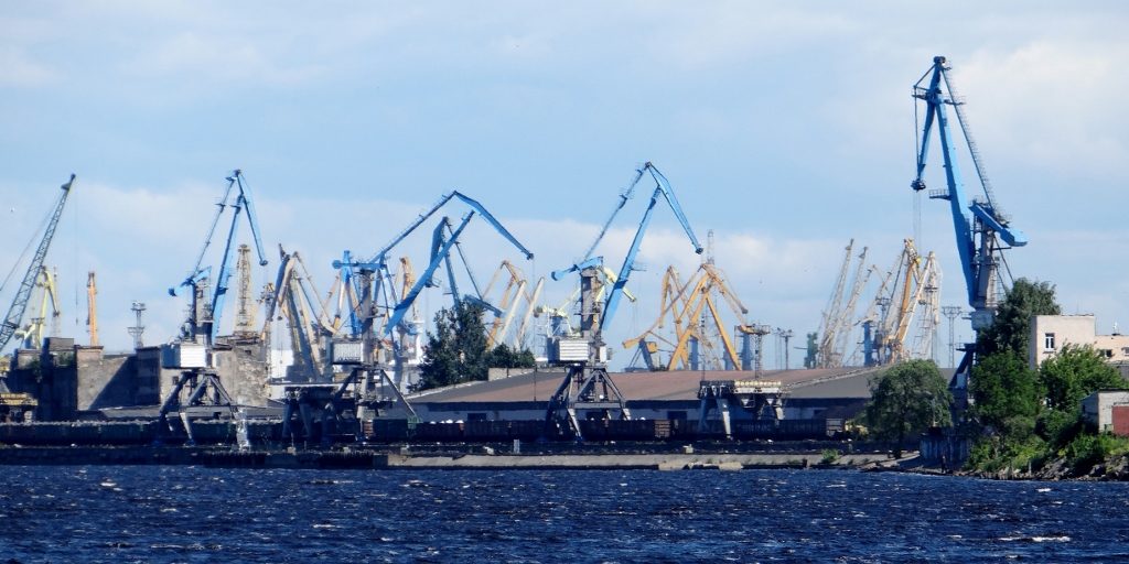 Riga port