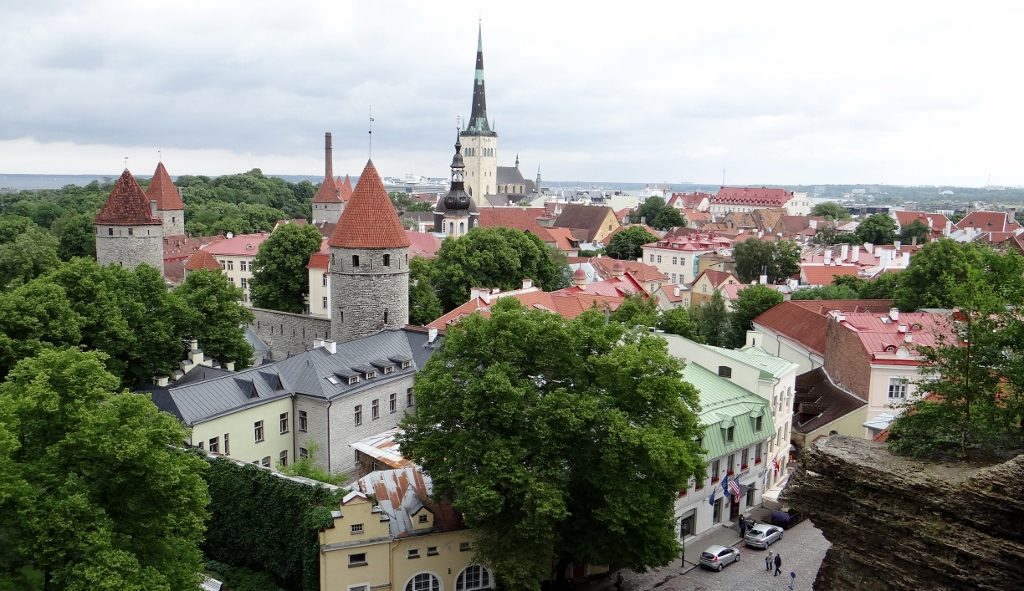 Tallinn - an ancient port and a rather pretty place. The new town outside the walls rapidly starts to look like any city in Western Europe the further out you get