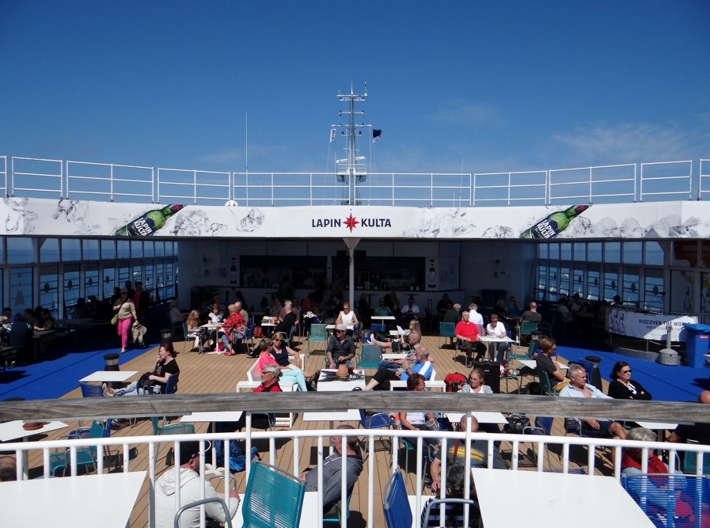 Deck bar Finlandia Ferry