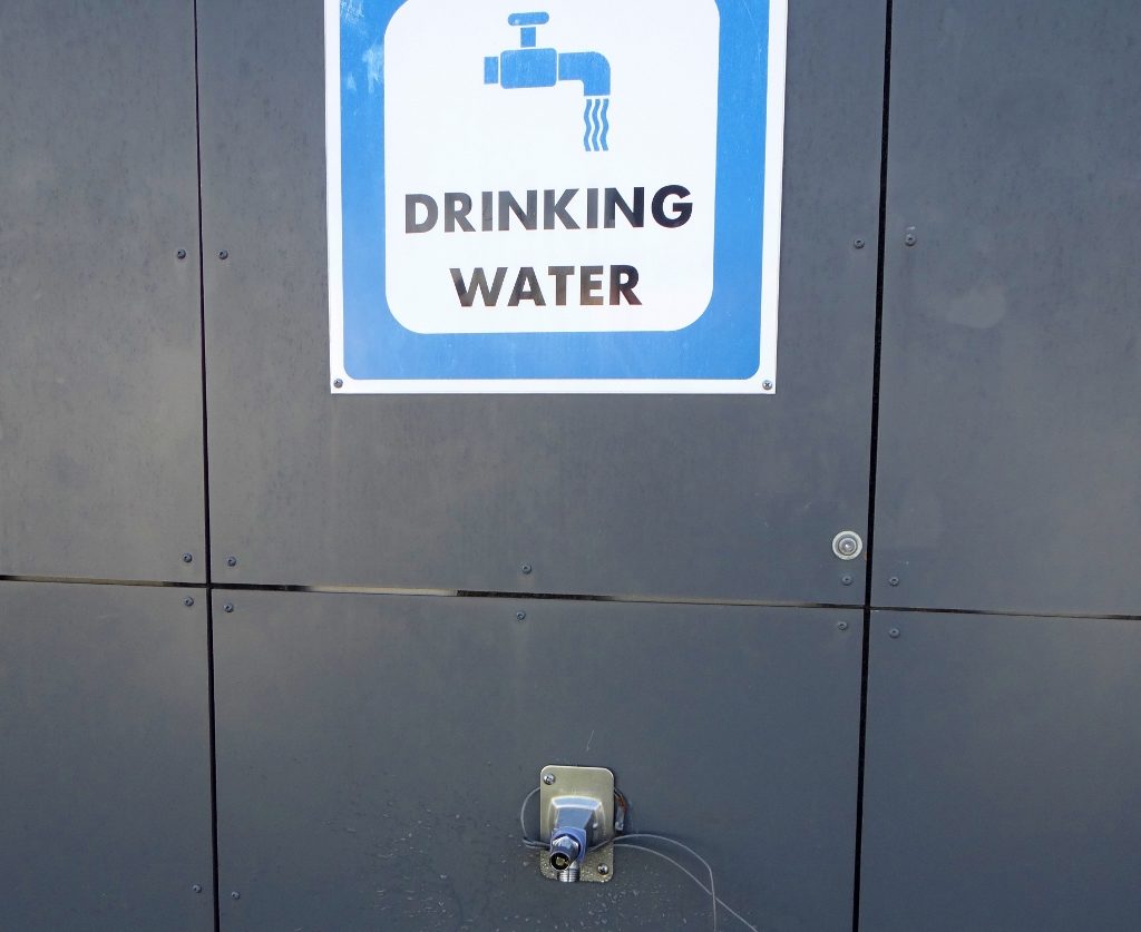 Free drinking water made available for motorhomes in Tromso