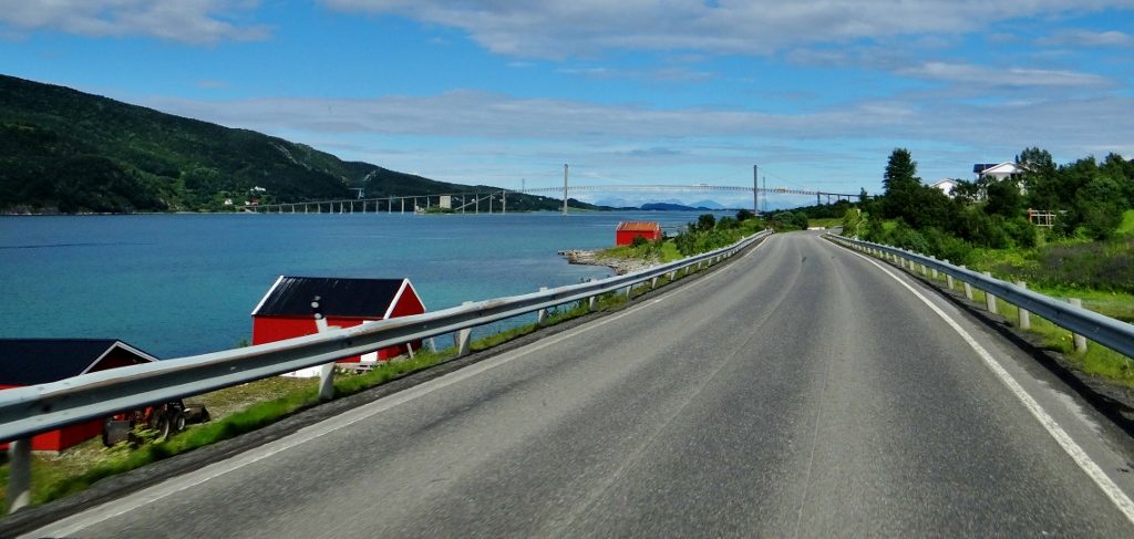 Bridge to Hinnoya Island Norway