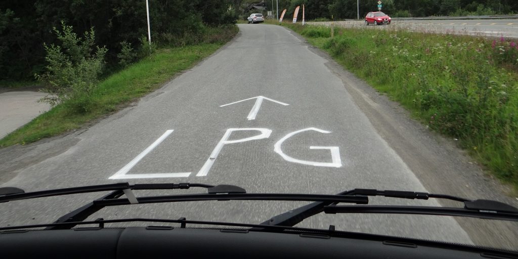 This way to the LPG, but get there before 5pm!