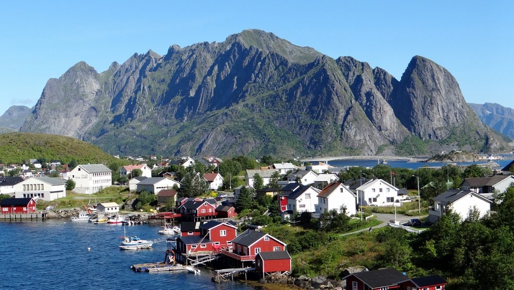 The Lonely Planet once voted Reine the most picturesque place in Norway