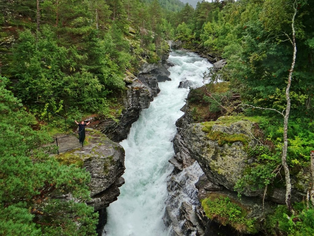 Slettafossen Waterfall Norway