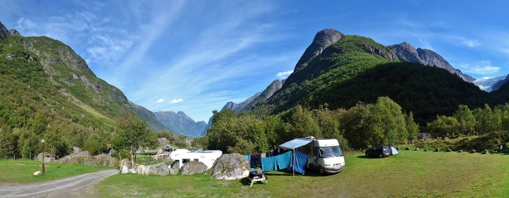 Melkevoll Bretun Camping Norway