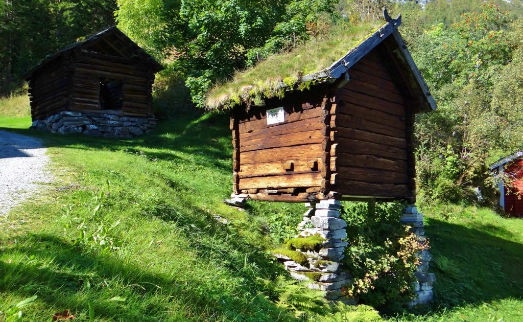 Balanced hut Norway