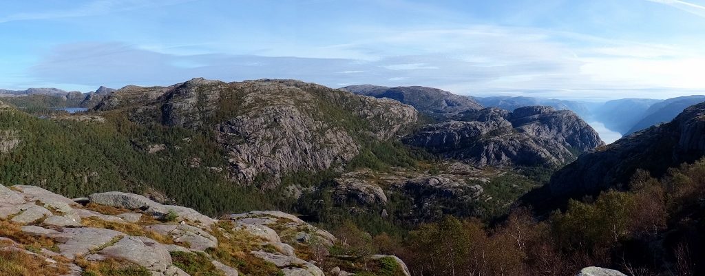 Hike to Pulpit Rock, Preikestolen, Norway