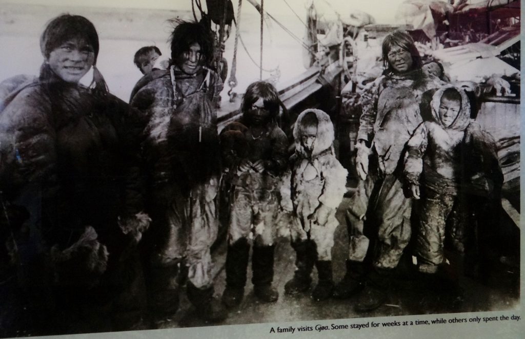 Some Inuit stole from Amundsen, but he forgave them and managed to build up a long, trusting relationship