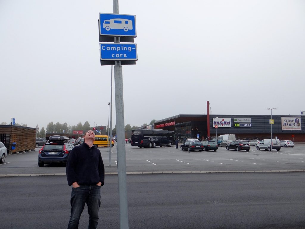 Motorhome parking in Charlottenbergs