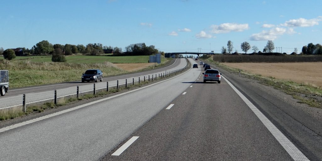 Swedish motorways - fast and free, perfect