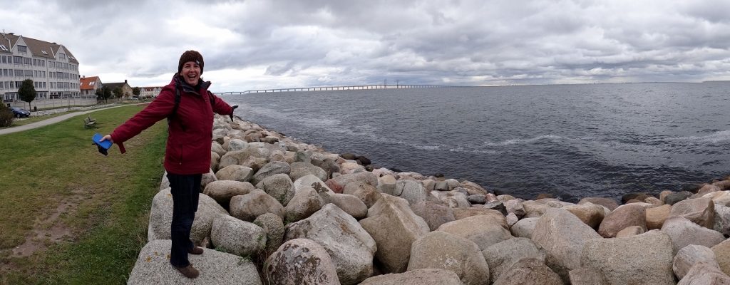 The Öresund bridge seen from Malmo