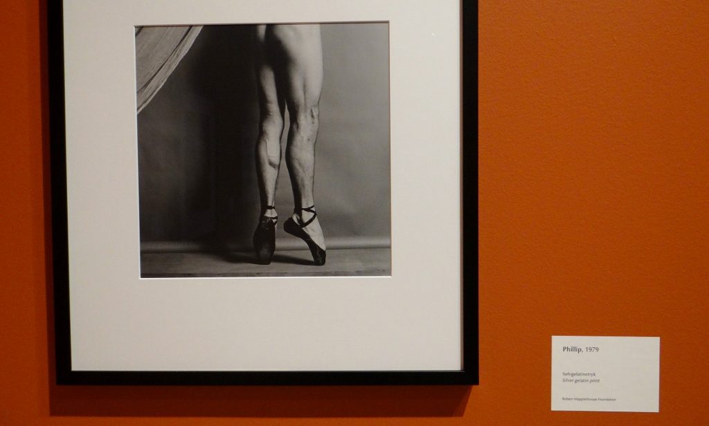 One of Robert Mapplethorpe's photos, a chap who wanted to get his point across through shock. Naked images of children and some pretty graphic sexual photos shocked me alright!