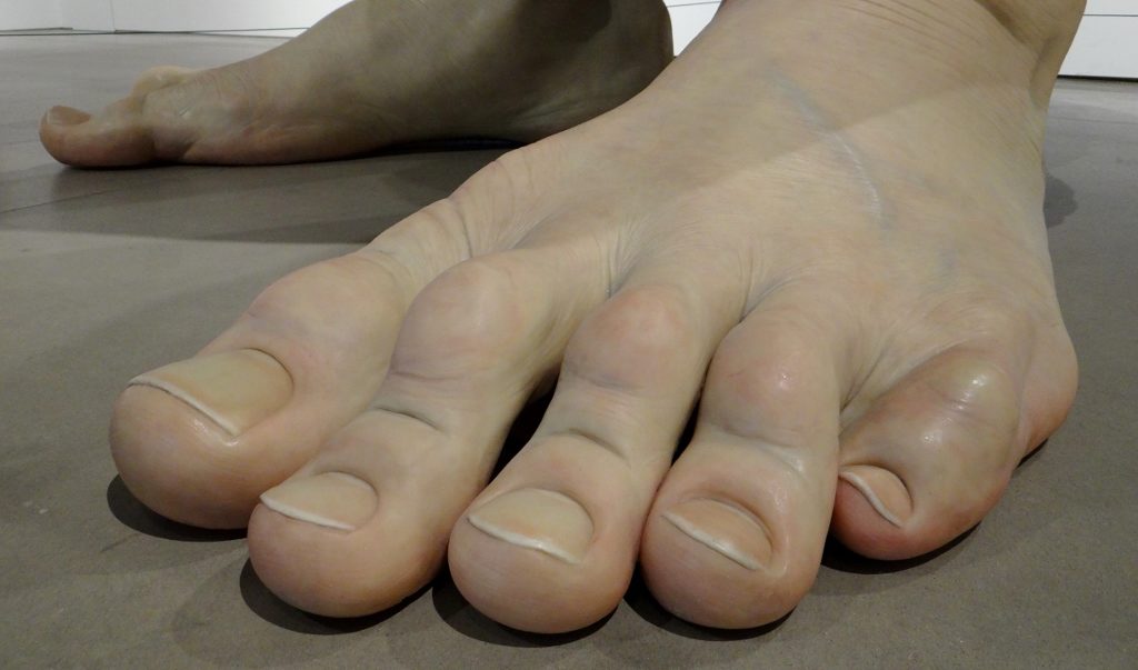 Boy's Feet - incredibly real