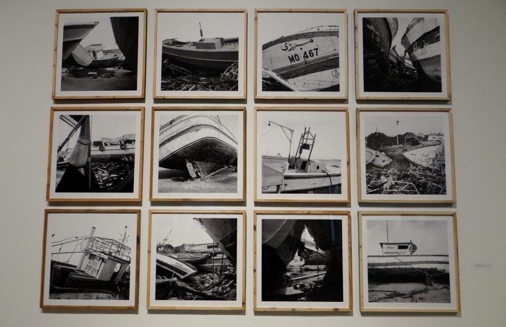 Boats from North Africa, wrecked on an island south of Sicily. We once stayed in a place on Sicily where the entire town had covered up the deaths of hundreds of people, to avoid their fishing being stopped, which would have starved them. I stared at these pictures for a good while
