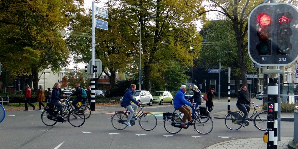 How to tell we're in The Netherlands Part 2 - More bicycles than cars