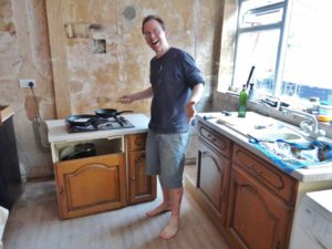 Cooking while redeveloping kitchen