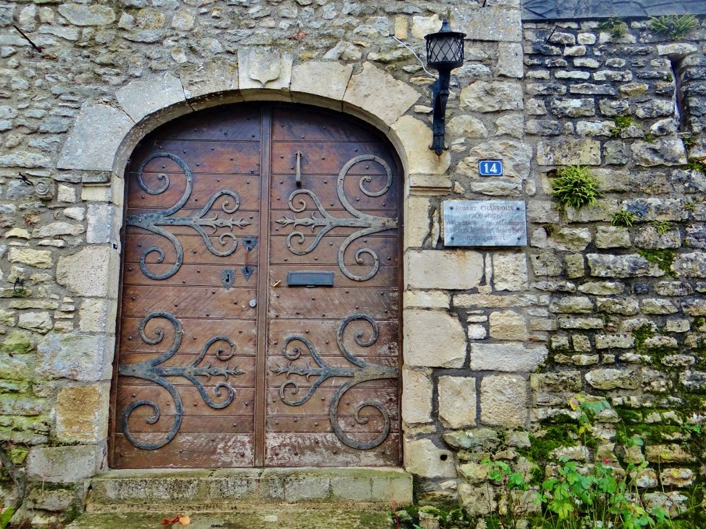 Ornate Door Charroux France
