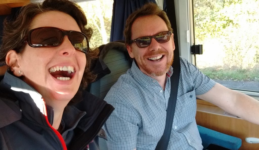 Another motorhome tour of Europe starts and yes, we are happy as muppets!