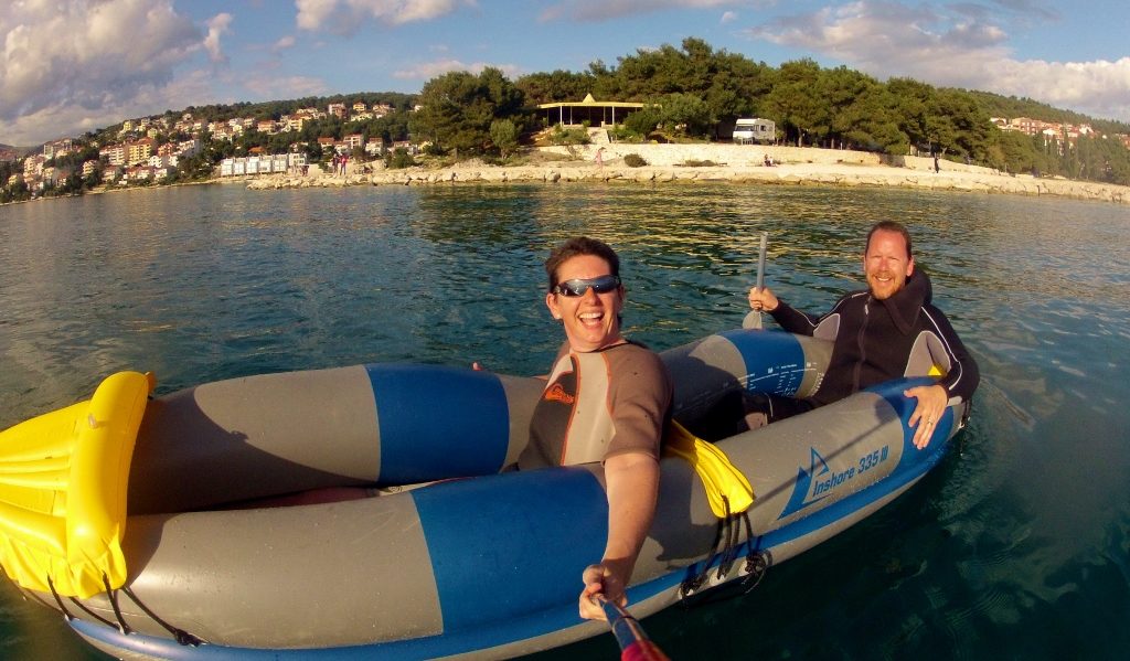 Kayak in Croatia