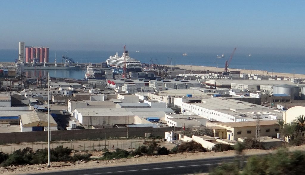 Agadir port. Not pretty
