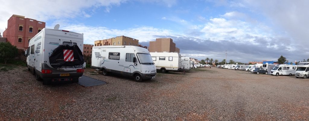 Camp Riad Tiznit, not much space available in mid February