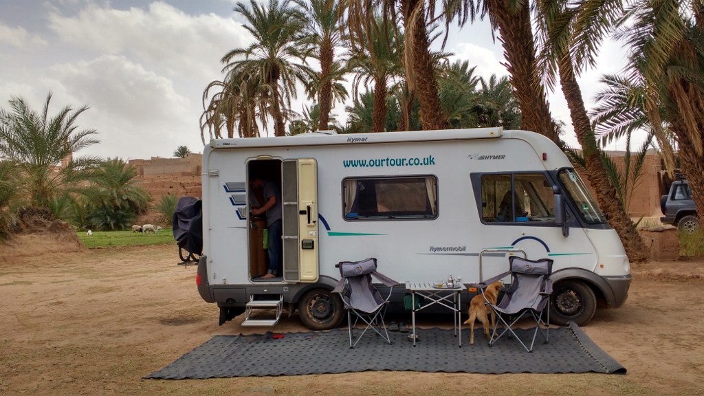 Camping Oued Draa, Middle of Nowhere, Morocco