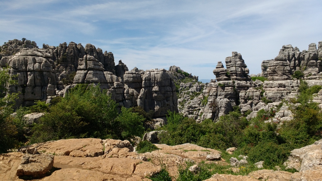 The rock formations at El Torcal are easy on the eye, and the walk is a great way to kill an hour or two