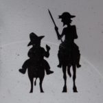 A Spanish Bumper Sticker - presumably Don Quixote