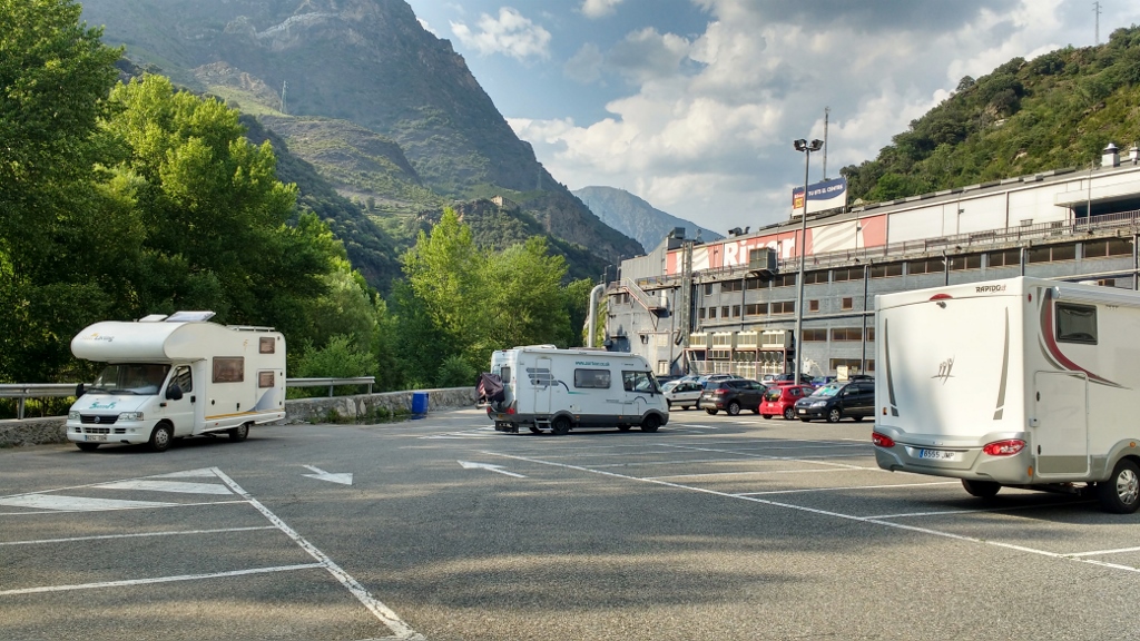 motorhome parking Andorra