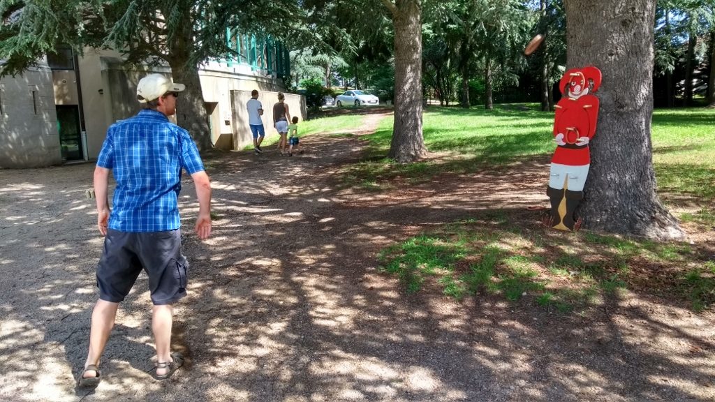 Some more low-tech games scattered around the park. 